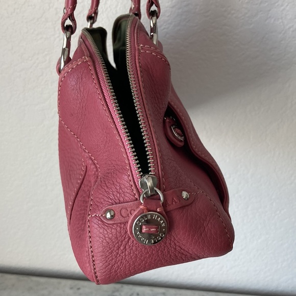Cole Haan Pink Leather Shoulder Bag - Picture 5 of 13